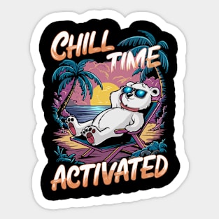 Chill Time Sticker